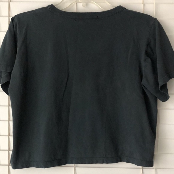 Pink Floyd Crop top Tee Shirt by Daydreamer SZ S Dark Side of the Moon 1973 - Picture 4 of 5